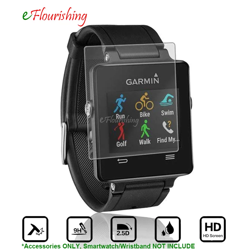 Для gps бега/езды на велосипеде/гольфа/плавания часы Garmin Vivoactive защитная пленка