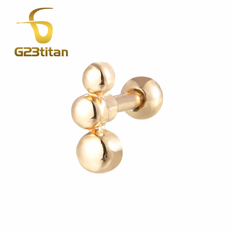 G23titan прокола ушей серьги для ушей для хрящевой пирсинг 16 г 6 мм хирургические стальные Ушные Шпильки Женские аксессуары Модная бижутерия для пирсинга