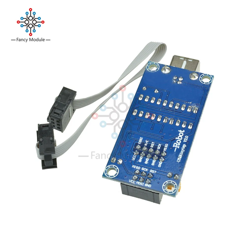 1 компл. USBTiny USBtinyISP AVR ISP программатор загрузчик для Arduino Meag2560 R3 с 10-контактным