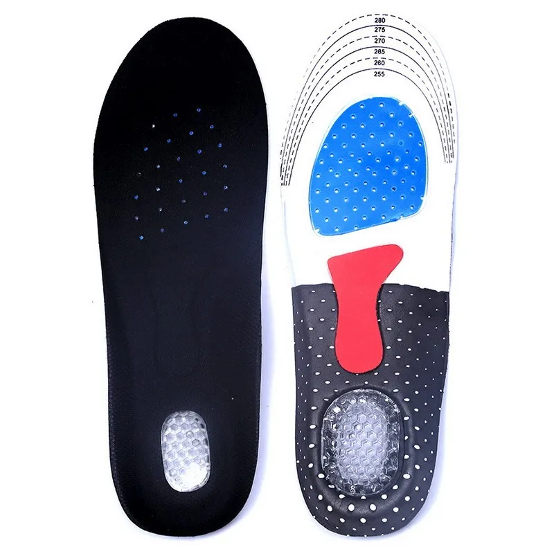 1 пара гелевые ортопедические стельки арка для поддержки спортивной обуви бега