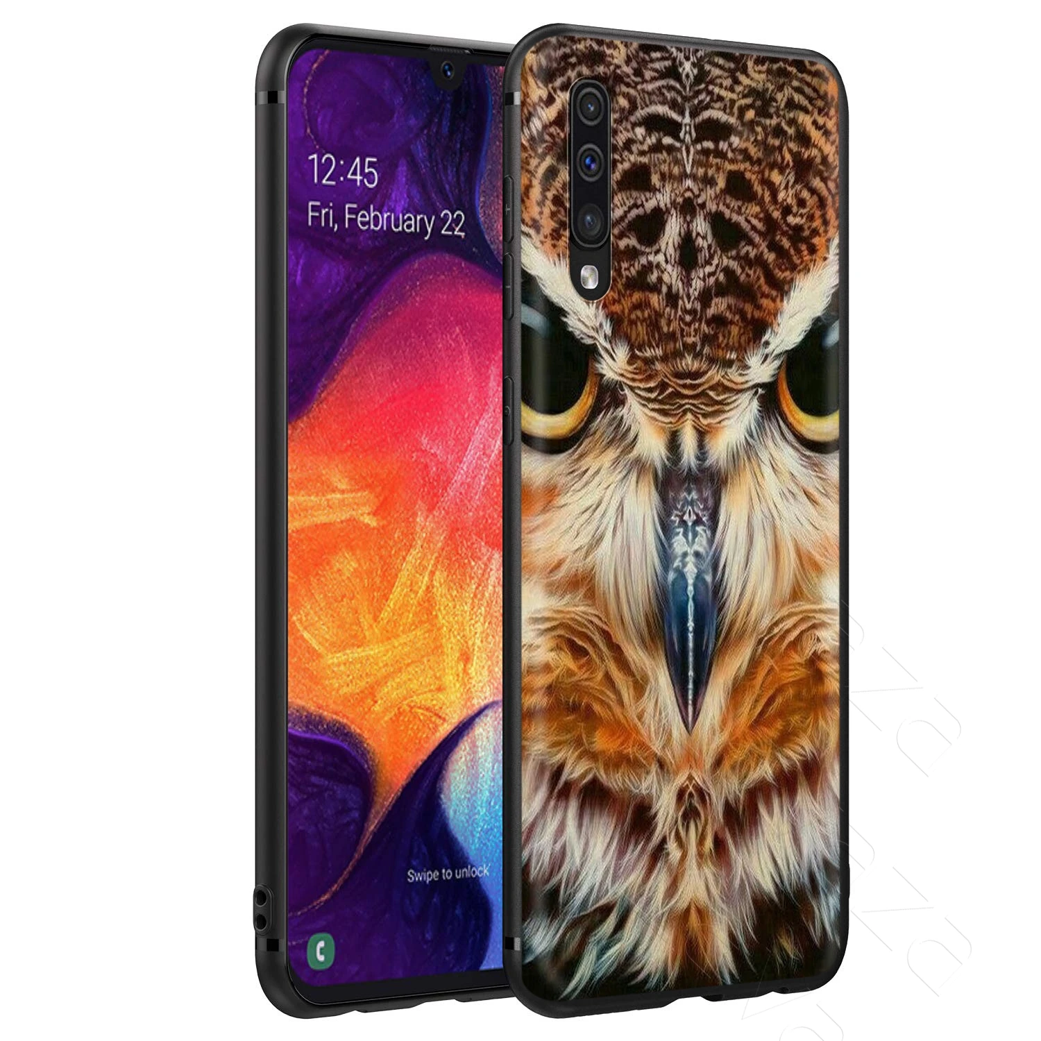 Lavaza животного Сова чехол для Samsung Галактики S6 S7 край J6 S8 S9 S10 плюс A3 A5 A6 A7 A8 A9 Note 8 9 |