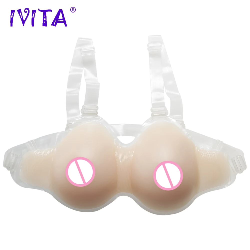 IVITA 600 г силиконовая грудь поддельные для трансвеститов Драг королева костюмы