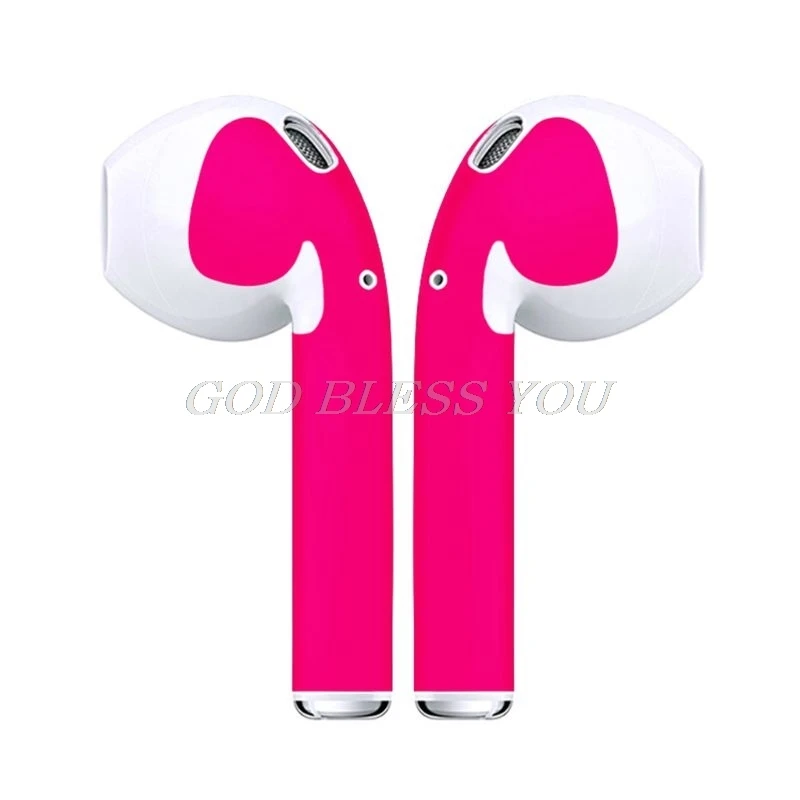 Тонкая наклейка кожи для Apple Airpods Air Pods наушники стикер аксессуары для наушников