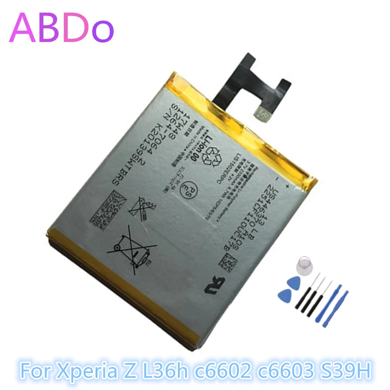 Аккумулятор LIS1502ERPC для телефона Sony Xperia Z L36h c6602 c6603 S39H 2330 мАч сменные батареи