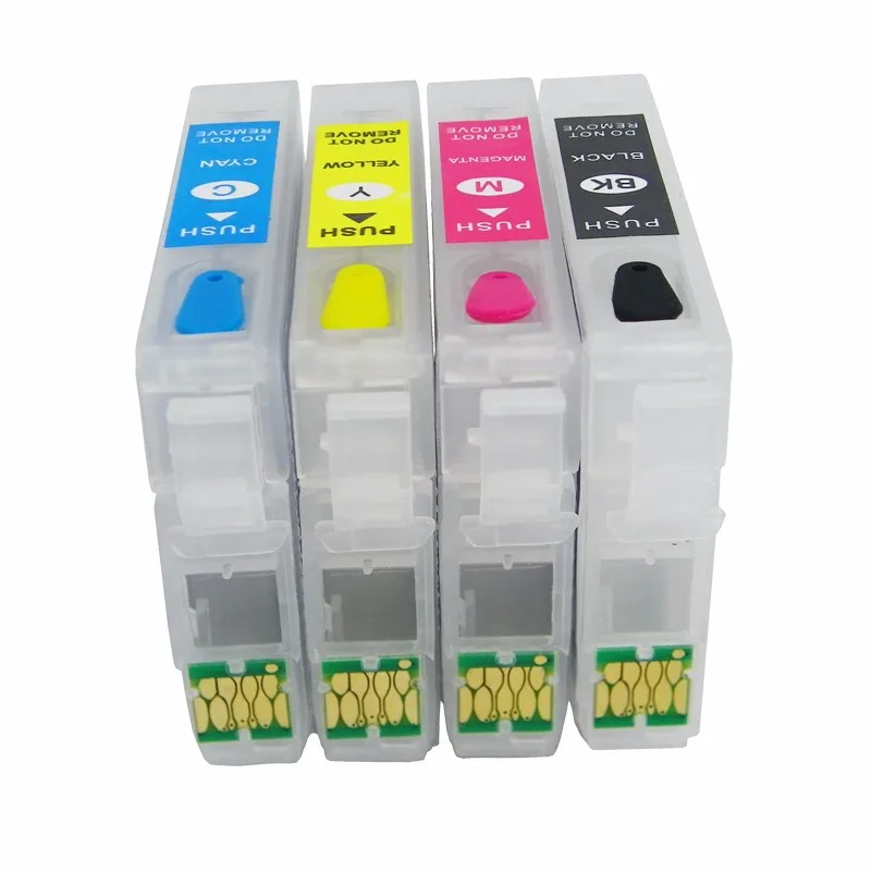 Новый T2201 T2204 пустой Заправляемый чернильный картридж для Epson WF 2630 2650 2660 XP 320 420 с