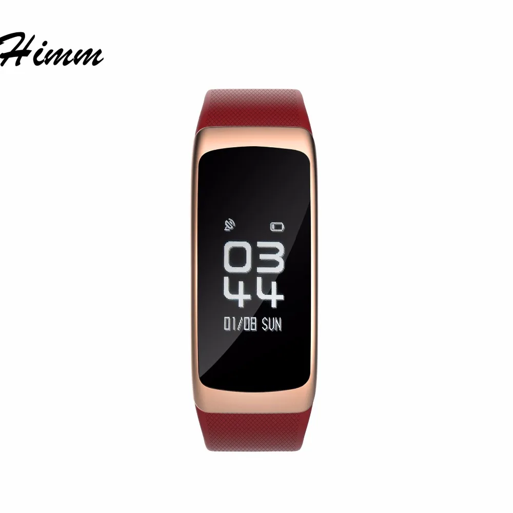 S68 умный Браслет Приборы для измерения артериального давления Часы Heart Rate