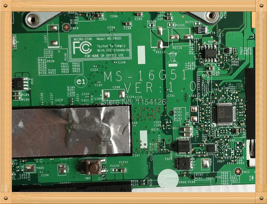 Материнская плата для ноутбука MSI MS-16G51 GE620DX GE620 Intel DDR3 100% ТЕСТ ОК | Компьютеры и офис