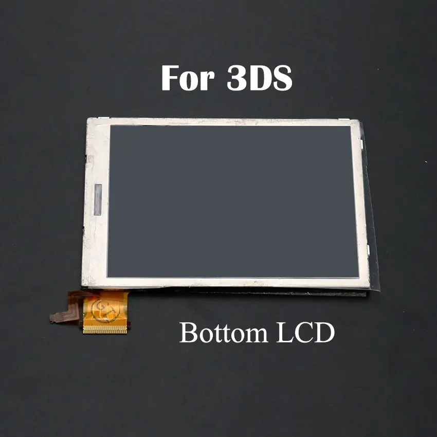YuXi верхний и нижний Нижний ЖК-экран для замены для Nintendo DS Lite для DSL для NDSL для 3DS New 3DS XL LL - Цвет: For 3DS Bottom
