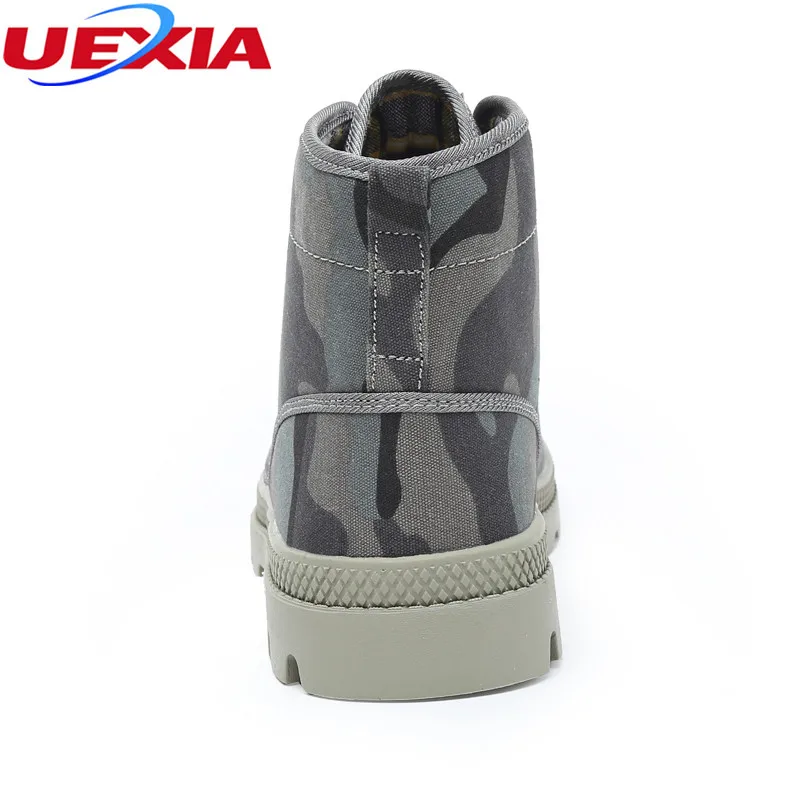 UEXIA уличная спортивная обувь работы до середины икры мужские ботинки Молодежные