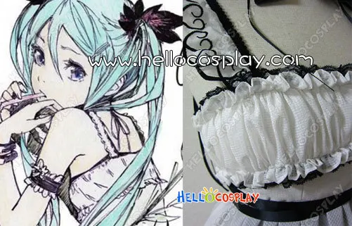 Платье для косплея Vocaloid 2 World Is Mine Hatsune Miku H008 | Тематическая одежда и униформа