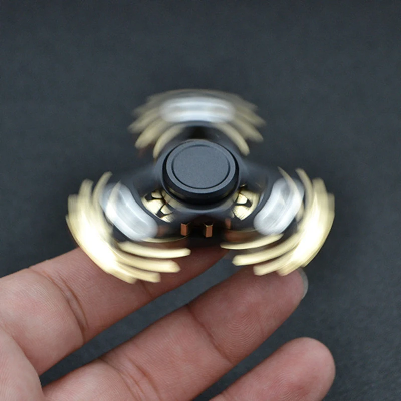 Four Gears Fidget Spinner Fingertip Finger Top Gyro Toys EDC ADHD Hand Spiner Spiral Desktop Anti Stress Game | Игрушки и хобби