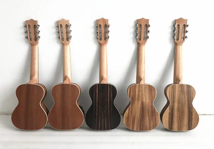Aiersi бренд Guitarlele 28 дюймов ламинированная КоА 6 струнная Гавайская гитара ukelele