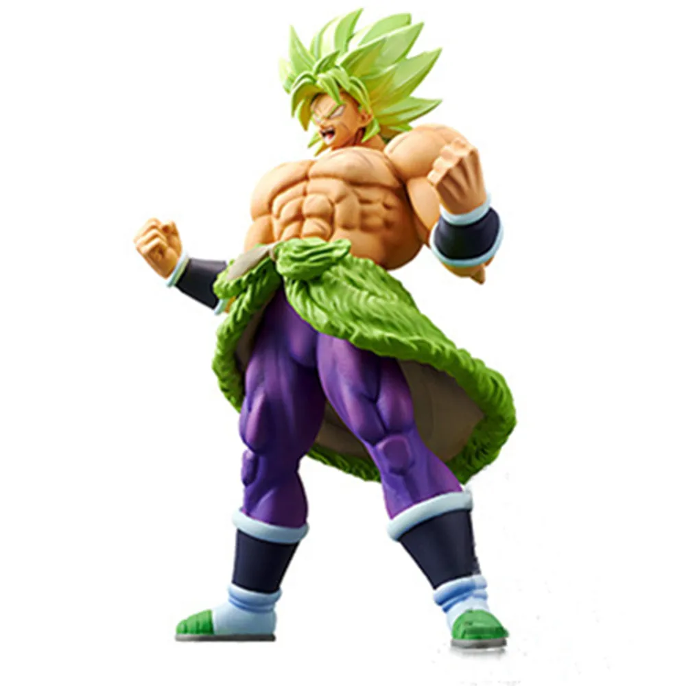 Bandai в стиле аниме Драконий жемчуг зет Broly фигурки CRANEKING ПВХ игрушки SSJ Broli полный