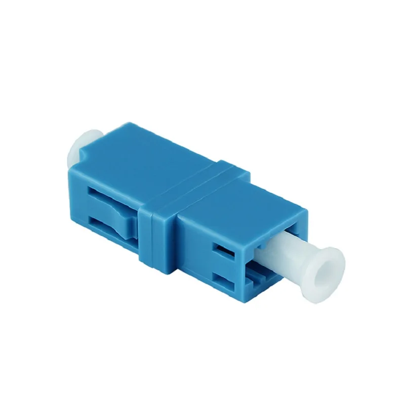 100PCS LC UPC Simplex Singlemode Plastic Fiber Optic Adapter flange coupler | Мобильные телефоны и аксессуары
