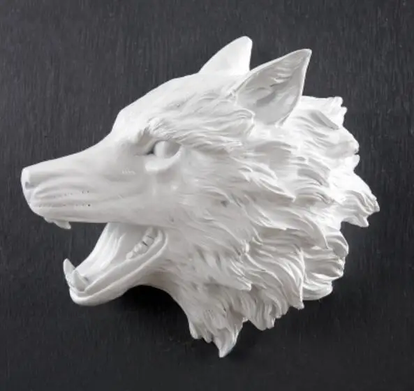 Художественная голова оленя креативная Волчья стена действие роль ofing повесить