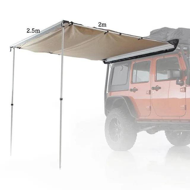 GRNTAMN автомобильный тент 2x1,5 2x2 2x2,5 м 2,5x2 м toldo 4WD автомобильный тент на крышу 420D тент солнцезащитный тент боковой тент