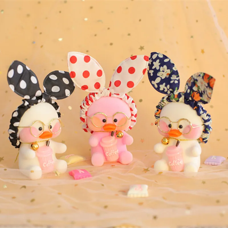 Новое поступление милый брелок утка 15 см Kawaii Cafe Mimi желтая фигурка брелоки сумки