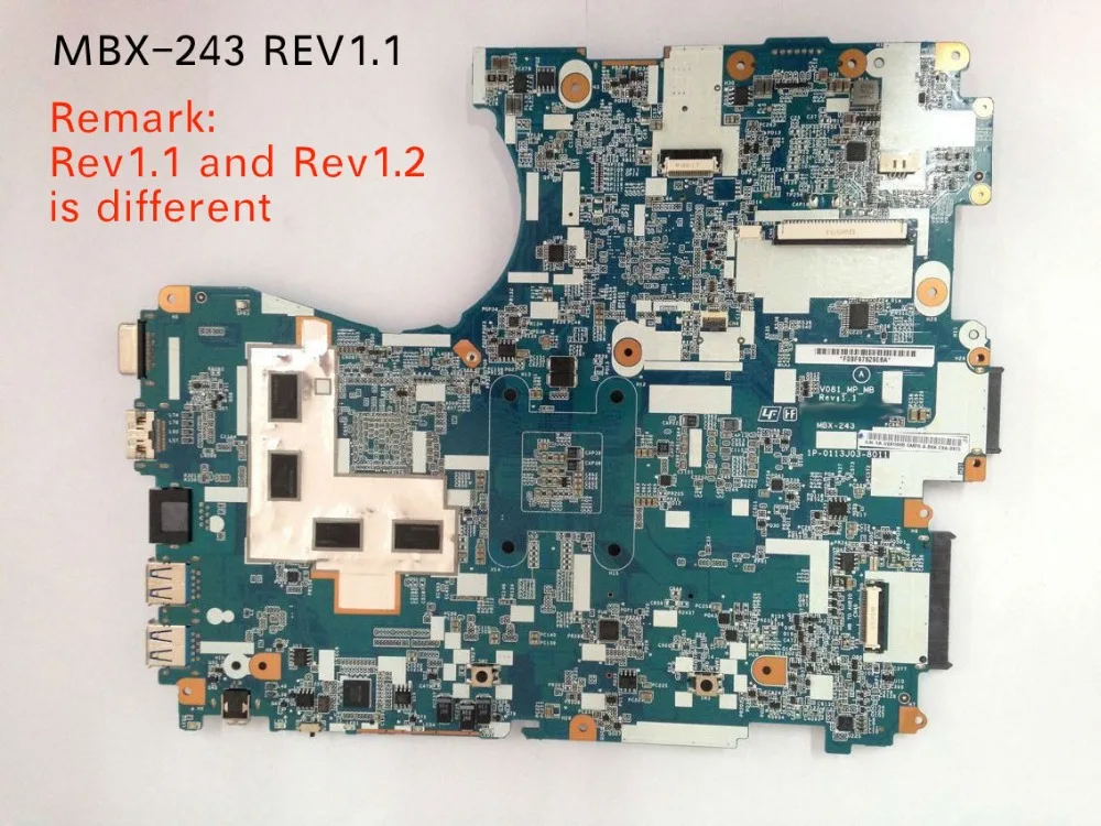 V081 MBX-243 REV: 1,1 материнская плата для SONY VPC-F2 VPCF23 VPCF23JFX ноутбука GT540M