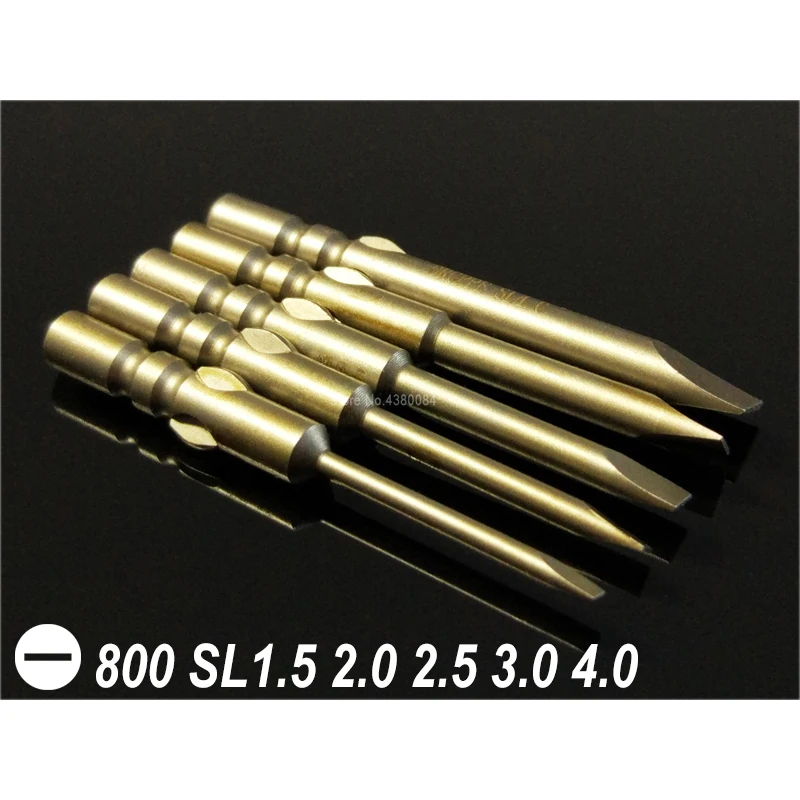 5 шт. в наборе 40 мм Строительная отвертка сверла диаметр 4 мм Круглый хвостовик электрическая отвертка S2 электроручные инструменты для 800, 3C