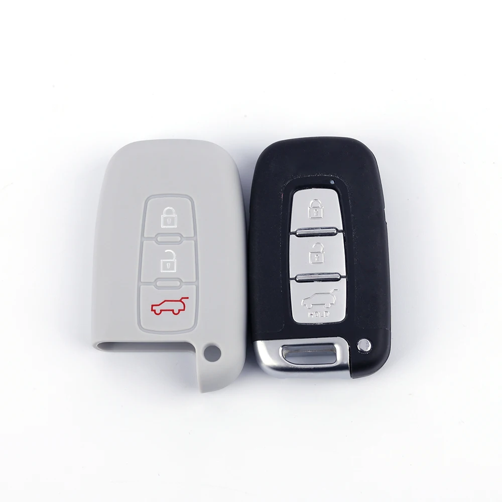 RYHX Cheap Price Smart 3 Buttons Remote Control Car Key Case Cover Dustproof Silicone Rubber Shell For Promotions | Автомобили и