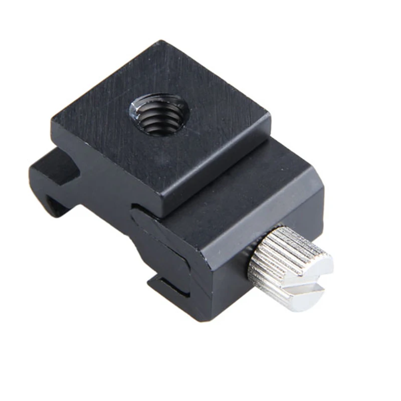 

Camera Flash Hot Shoe Mount Adapter With 1/4inch Female Thread/Screw Hole UY8