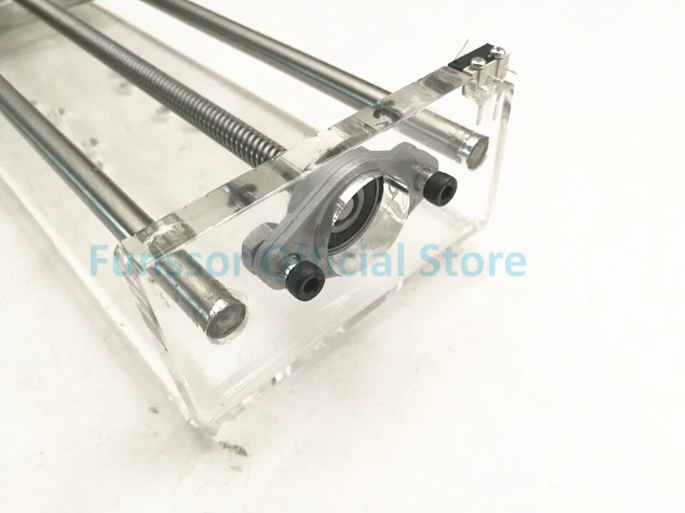 TR8x8 свинцовый винт Z axis CNC линейный слайдер направляющая эффективный ход 100-300 мм со