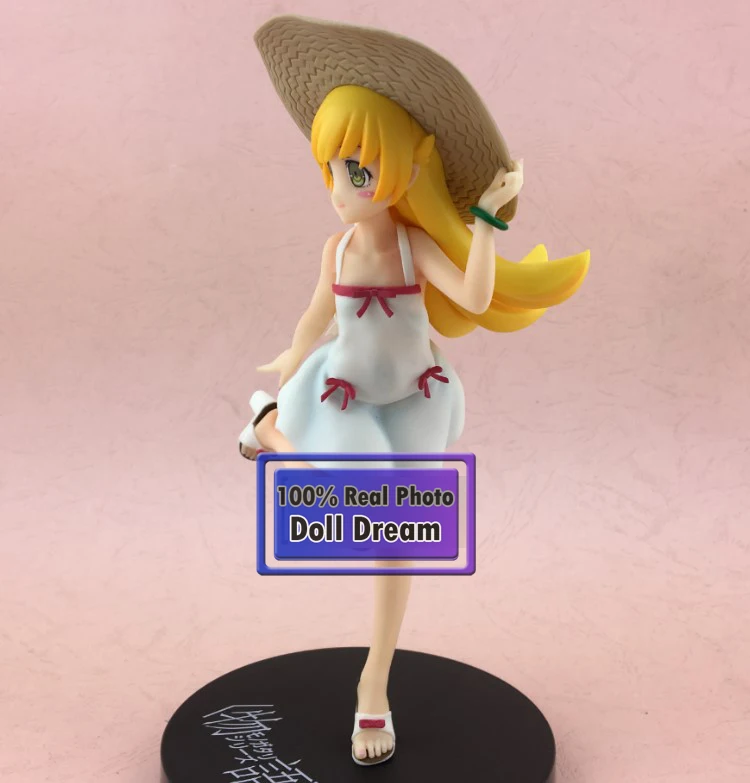 Фигурка аниме Nisemonogatari Oshino Shinobu 18 см японская фигурка Коллекционная модель