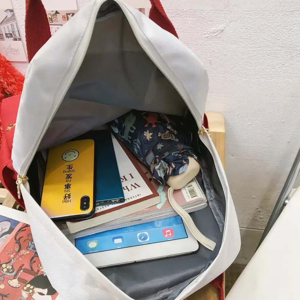 Модная женская вместительная сумка Оксфорд студенческий рюкзак дорожная для