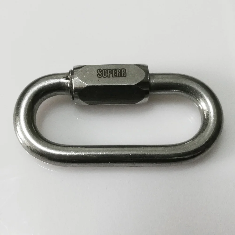 Антикоррозийная проволочная гайка с замком 6 мм быстроразъемный карабин из