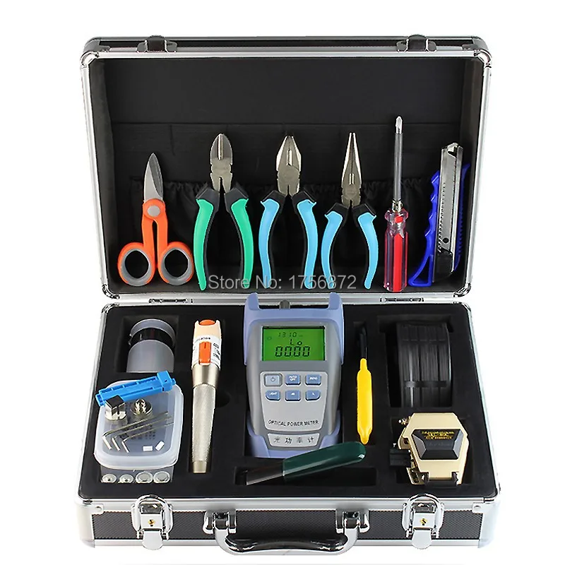 Оптоволоконный фонарь со встроенным оптоволоконным клировщиком и оптический