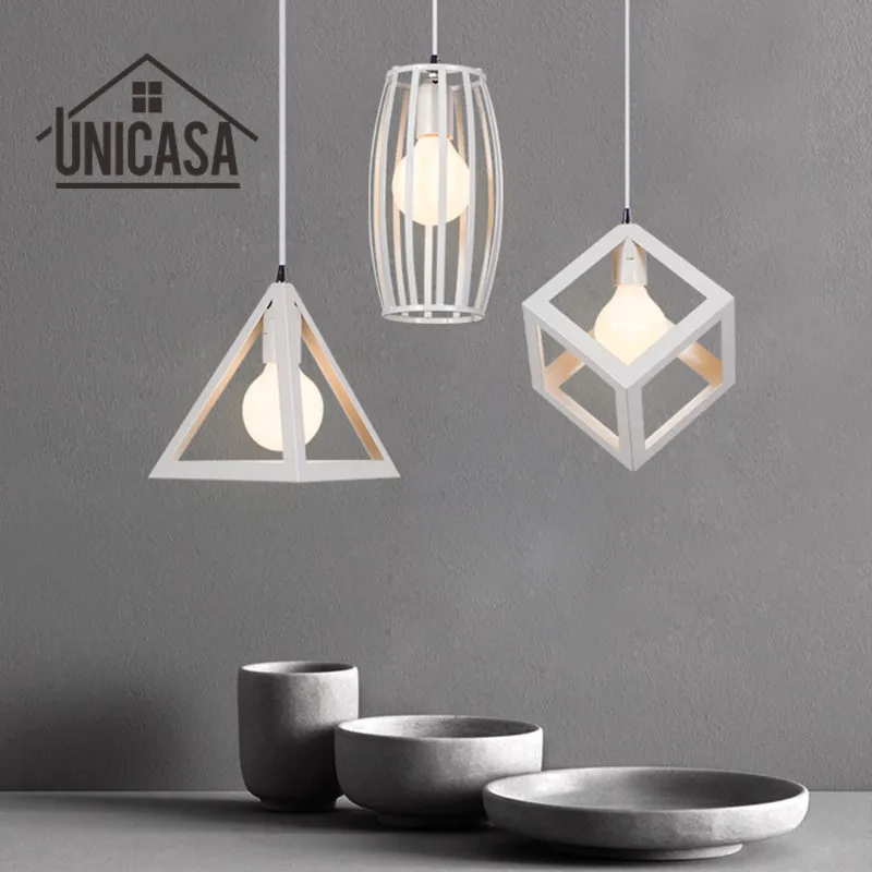 Подвесные светильники из кованого железа промышленные осветительные приборы