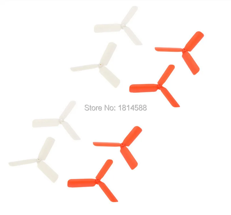 4 Pairs Upgrade Version 3-Blade CW/CCW Propeller for Hubsan X4 H107/H107C/H107L/H107D H108 H108C YD918 JXD385 RC Quadcopter Part | Игрушки и