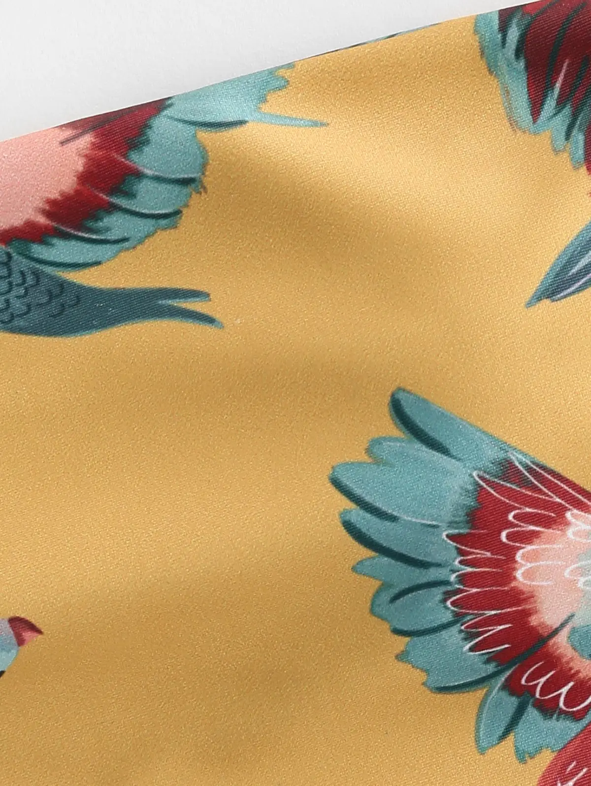 Женский купальник без бретелек ZAFUL купальный костюм пуш-ап с цветочным принтом и