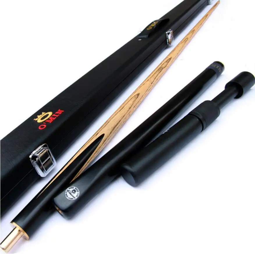 baratas Omin Min 3/4 Snooker Cue Vara Bilhar 9.8mm Dicas Snooker Cues Caso Conjunto Profissional De Alta Qualidade Kit Vara Bilhar 2019 China