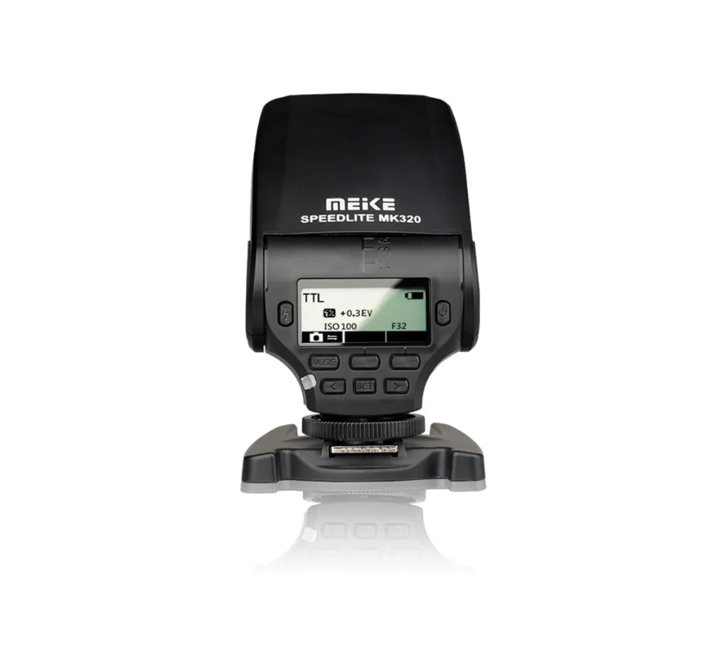 MEIKE MK320 мини Вспышка TTL вспышка Speedlite для Panasonic Lumix DMC GF7 GM5 GH4 GM1 GX7 G6 GF6 GH3 G5 GF5 GX1 GF3 G3|flash