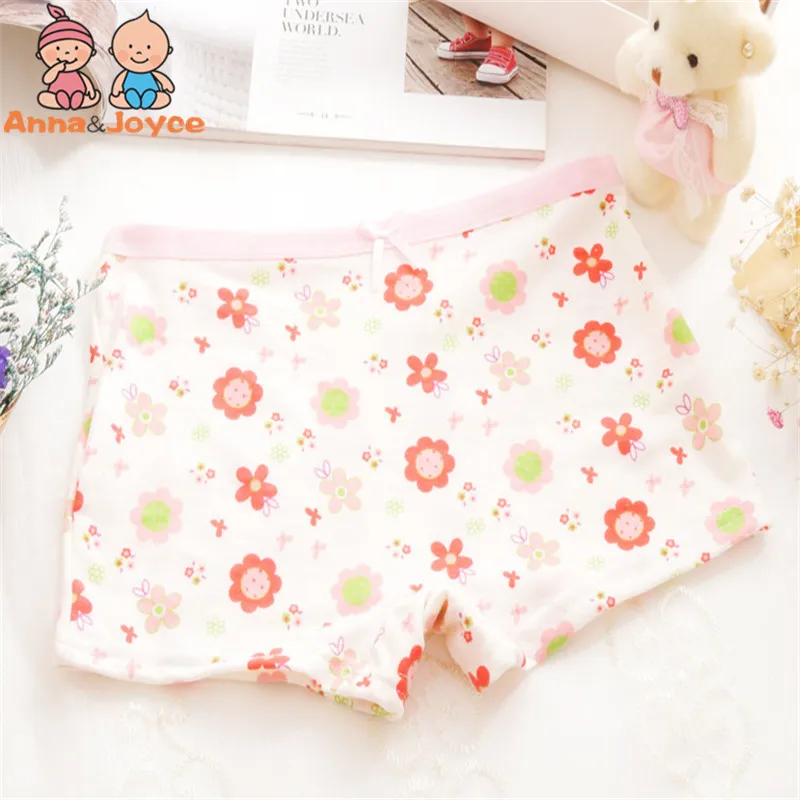 12 шт./лот хлопковые трусы боксеры для маленьких девочек нижнее белье девочек|girl