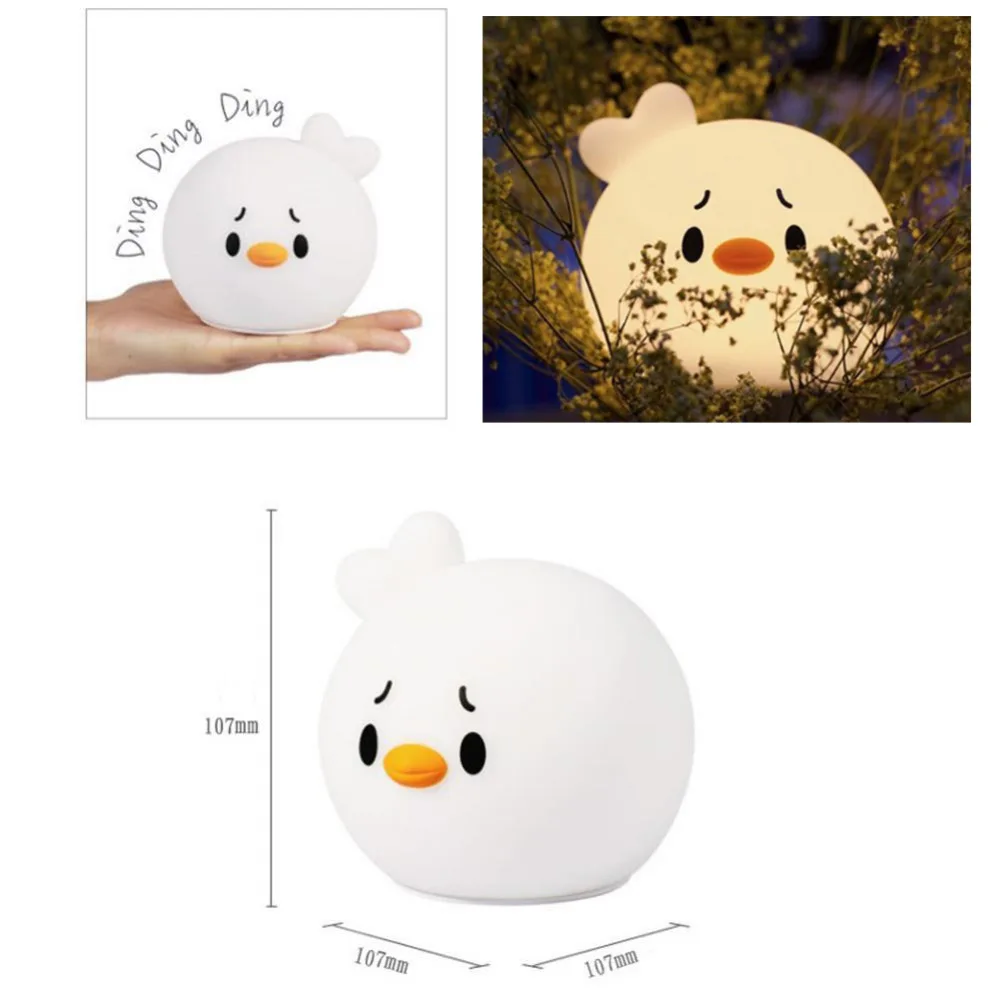 Светодиодные ночники USB секция сенсорный диммер для прикроватной спальни