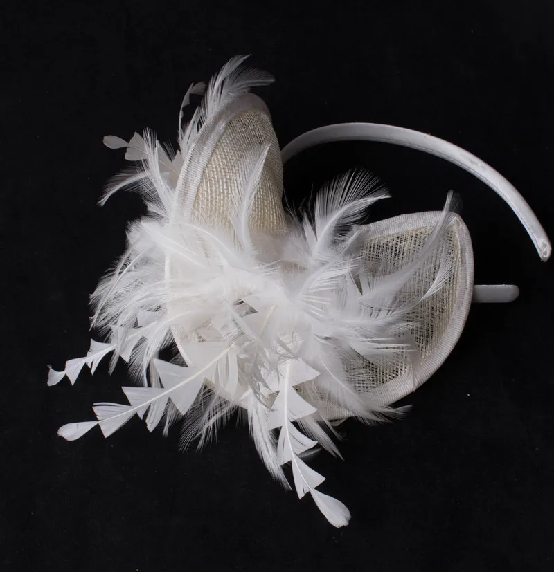 

Nice Sinamay Hats Fascinator Hair Accessories Cocktail Hats Party Hats Millinery Hair Accessories for Elegant Ladies Headdress