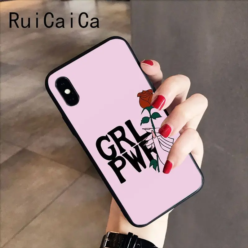 RuiCaiCa эстетика Минимальная девушка мощность Feminist пользовательские фото мягкий