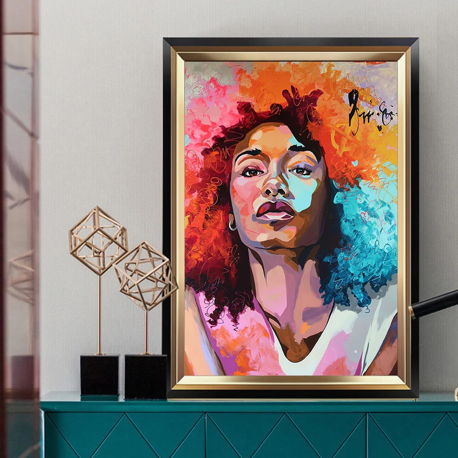 Картина маслом ручной работы абстрактная женщина настенные художественные