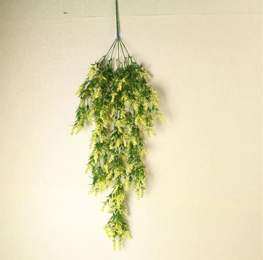 Искусственный цветок лаванды на стену 2 шт.|garland vine|ivy garlandartificial lavender |