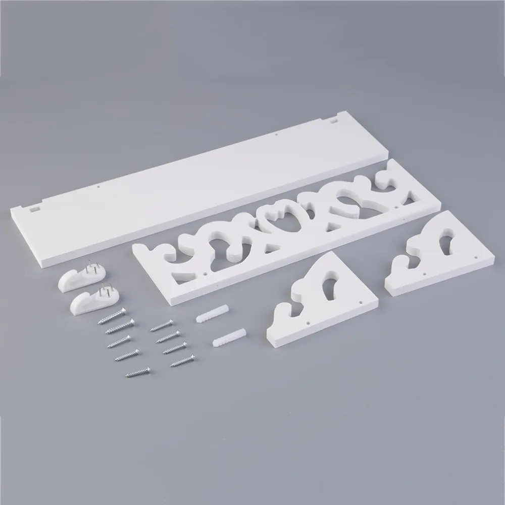 1 шт./лот Белая настенная подвесная полка товары Удобная стойка держатель для