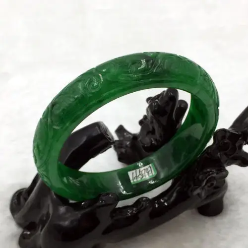 Горячая продажа винтажный китайский ручной резной изумрудно-зеленый жадеитовый