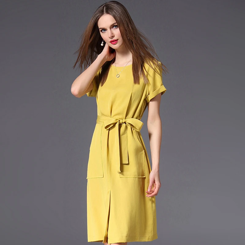 Новинка 2019 женское летнее платье с коротким рукавом модное большого размера