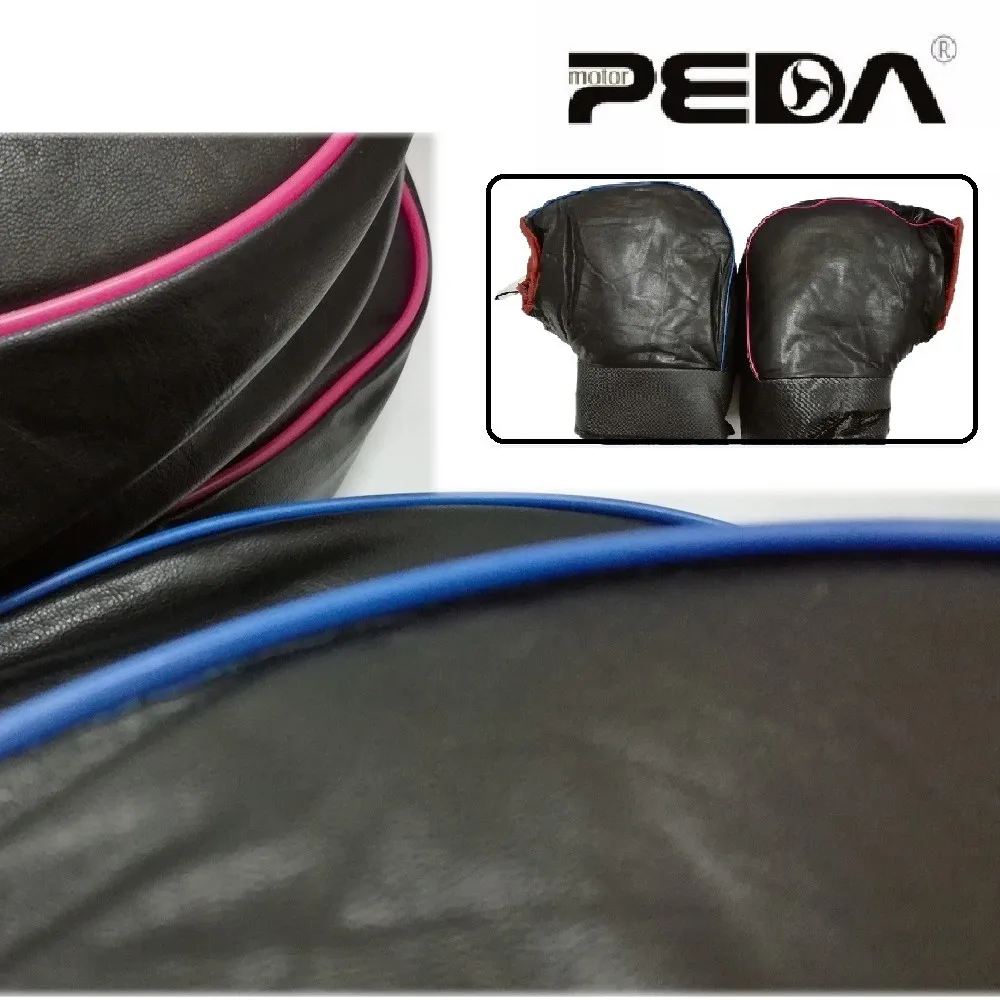 

High Qualit Winter Outdoor Handlebar PU Motorcycle Waterproof Leather Winter Motorcycle Handlebar Gloves for NIU SuperSoco