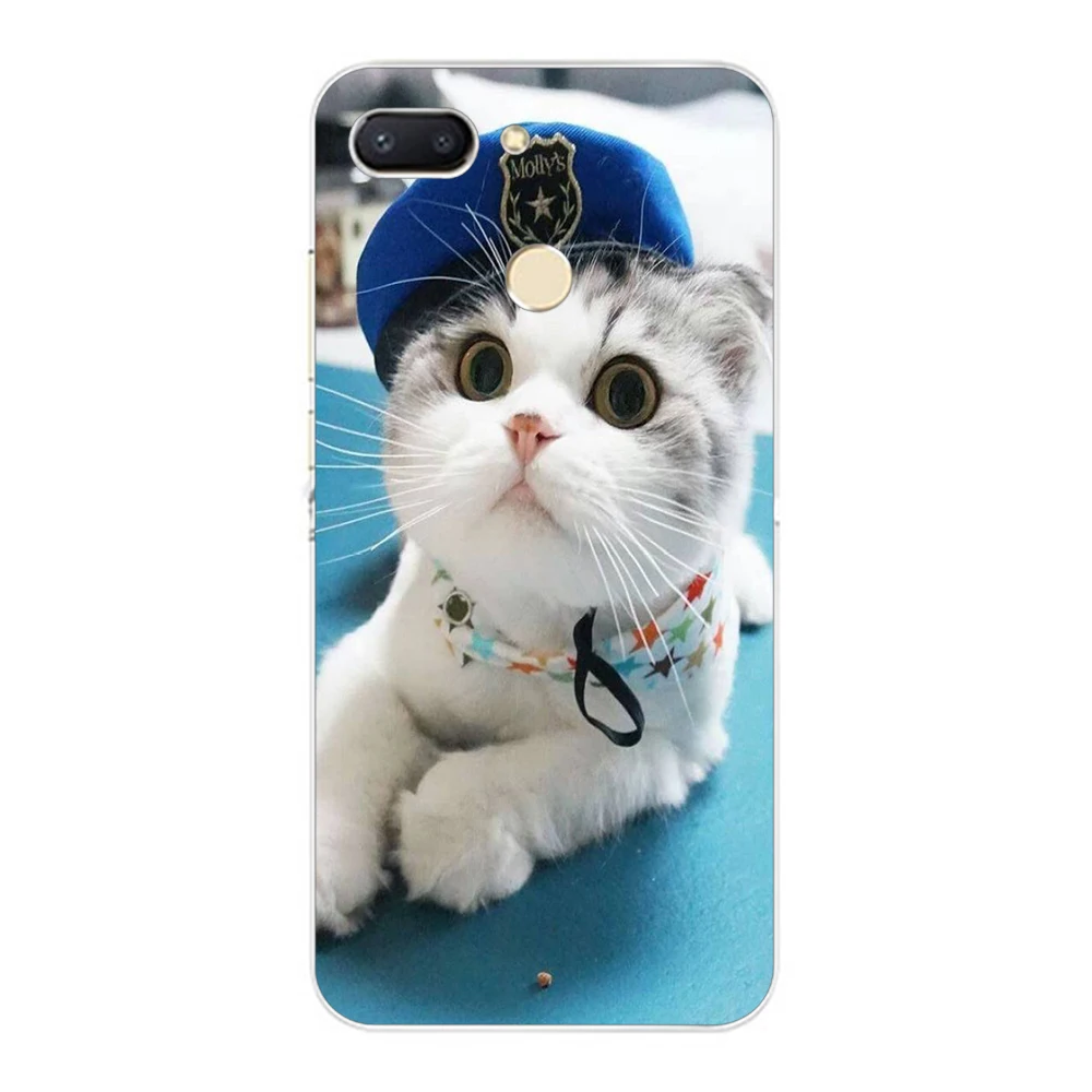Умный чехол для huawei P силиконовый умный задняя крышка Enjoy 7 S Psmart FIG-LX1 |
