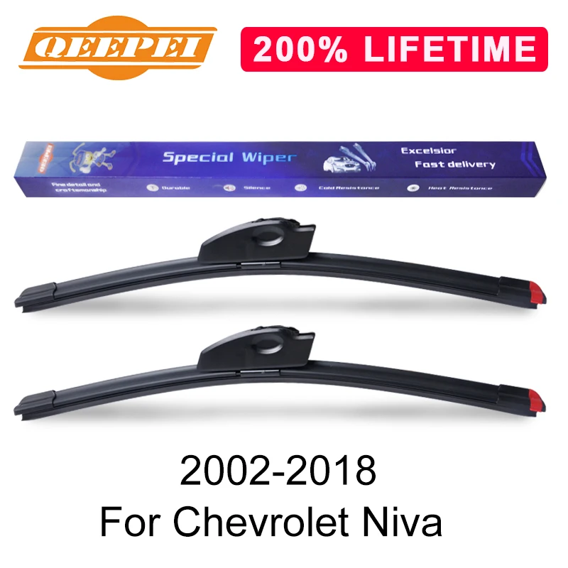 Сменная Щетка стеклоочистителя QEEPEI для Chevrolet Niva 2002 2018 сменный стеклоочиститель