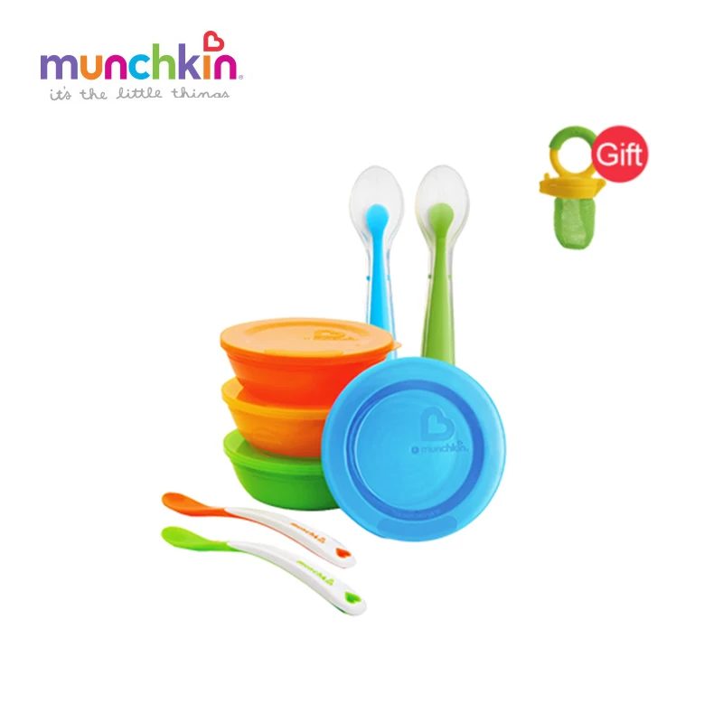 Munchkin baby Love a миски и пресс для картофеля фруктовые пищевые добавки инструмент