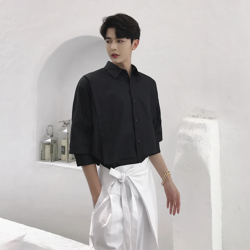 

Summer designer's new two - sleeved short - sleeved men's short - sleeved popular logo full-color shirt