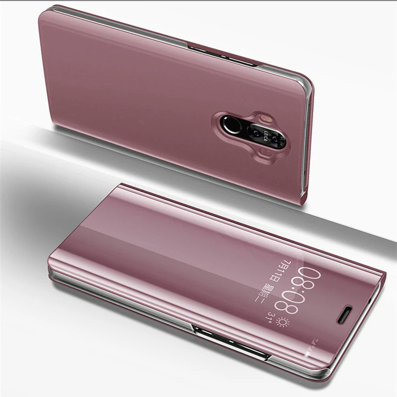 Nfh для Huawei Коврики 10 Pro случае зеркало Clear View Smart Cover Интеллектуальный сна защитный флип чехол для Huawei коврики 10